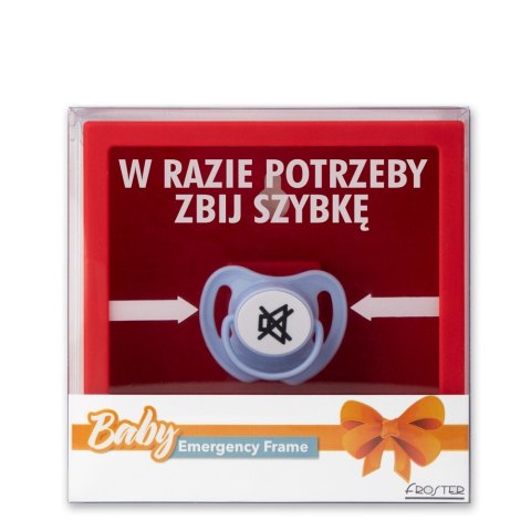 abc-shop.pl Baby Emergency Frame prezent dla młodych rodziców