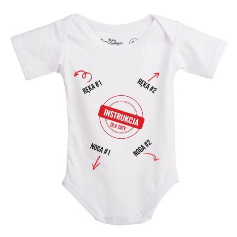 abc-shop.pl Baby Instructions body z instrukcją tu ręka noga