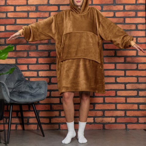 abc-shop.pl Bluzair Bluza Koc Hoodie Oversize Polska Toffee