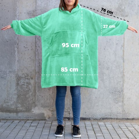 Bluzair Koco Bluza Oversize z Kapturem Polska XXL abc-shop.pl