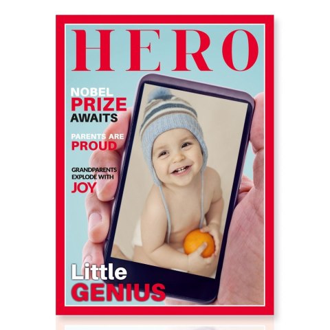 abc-shop.pl Baby Foto Ramka - HERO (EN)