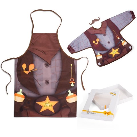 abc-shop.pl Baby Sheriff - Śliniak i fartuch