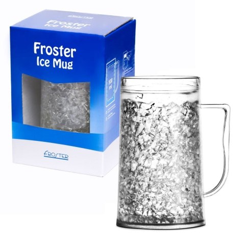 Lodowy Kufel FROSTER 500ml Żel chłodzący do piwa abc-shop.pl