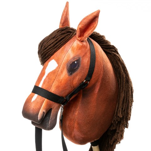 Skippi Hobby Horse z kantarem - bursztyn - A3 HH - prezent na dzień dziecka abc-shop.pl