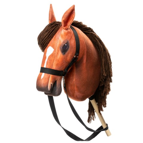 Skippi Hobby Horse z kantarem - bursztyn - A3 HH - prezent na dzień dziecka abc-shop.pl