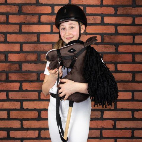 Skippi Hobby Horse z kantarem - gniady - A3 HH - prezent na dzień dziecka